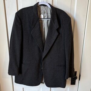 Royal Classic Wool Black Men's Blazer‎